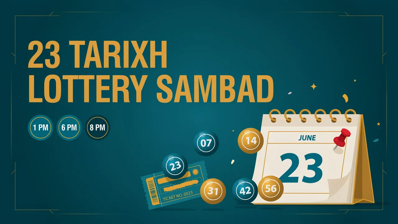 23 Tarikh Lottery Sambad Result – 23 Date Dear Lottery 1 PM, 6 PM, 8 PM (Today & Old)