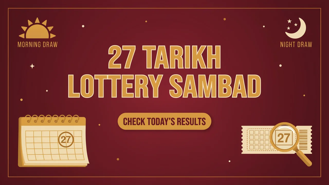 27 Tarikh Lottery Sambad – 27 Date Result Today & Yesterday (1 PM, 6 PM, 8 PM PDF)